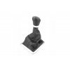 Radiaca páka s manžetou Ford Focus (MK2) 5 + 6 stupňov, 2009 - 2012, strieborná