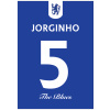 Superfutbal Maketa dresu Chelsea Londýn, modrá Rozmer: A4, Meno a číslo: Jorginho 5