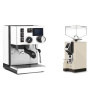 Rancilio Silvia BC PID, white + Eureka Mignon Specialita, CR cream