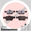 Sada brzdových platničiek kotúčovej brzdy OTTO ZIMMERMANN 21664.995.1