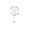 Nástenné hodiny s kyvadlom Cheeky Dome Karlsson KA6058LB, 62cm