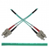 Optický patch kabel duplex SC-SC 50/125 MM 60m OM3