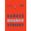 Daňové a nedaňové výdavky 2024