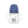 Canpol babies Antikoliková lahev EasyStart se svítícími úchyty SLEEPY KOALA 120ml modrá