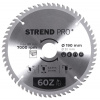 Kotúč Strend Pro TCT 190x2.4x30/20 mm 60T, na drevo, pílový, SK plátky