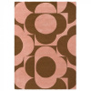 Moderní kusový koberec Orla Kiely Prism Flower pink-terracota 158002 Brink & Campman 160 x 230