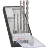 Sada vrtákov BOSCH SDS-plus-7X (Vrtáky BOSCH 5/6/6/8/10 mm 2608900197)