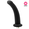 Silikonové dildo velikost M pro erotické stroje (XLR konektor)