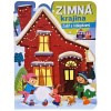 FONI-BOOK Zimná krajina zošit s nálepkami
