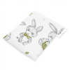 Mušelín Hrejúci a chladiaci vankúšik Termofor s višňovými peckami New Baby STANDARD rabbit multicolor