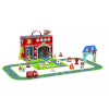 Tooky Toy: Set hasičskej stanice - 17 dielov