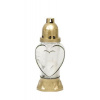 Kahanec Heart, sklo, 28 h, 25.5 cm, na hrob