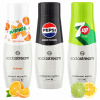 SODASTREAM Mirinda Zero + Pepsi Zero + 7Up Zero sirupy do saturátora 3 ks