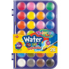Colorino Kids vodové farby - 28 farieb s Ø 27 mm