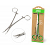 ZFISH ZFISH Pean Zahnutý Forceps Curved, Velikost 10cm
