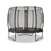 EXIT TOYS Exit Allure Classic trampolína s ochrannou sieťou priemer 305 cm, čierna farba, NOVINKA