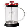 French Press nerez 800 ml, červená