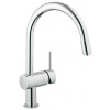 GROHE Minta Páková drezová batéria,obmedzovač prietoku,vyťahovaci perlátorový výtok,chróm3 GRO 32918000