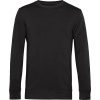 B&C | Inspire Crew Neck, Pánska mikina, čierna pure, L