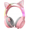 Herné slúchadlá Onikuma X15 PRO With Cat Ears Pink (ON-X15-PRO-CAT-PNK)