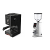 Gaggia Classic UP, black + Eureka Atom W 75, chrome