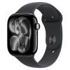 APPLE Watch S1146mm Jet Black Al.case m/L sport