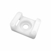 ORNO Biele skrutkovacie káblové držiaky 16x11mm 100ks