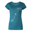Dámske tričko Direct Alpine Furry Lady emerald (Buddy) XXL