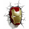Nástenná lampa do detskej izby - 3D 3D Iron Man Led Night Wall Lamp (3D 3D Iron Man Led Night Wall Lamp)