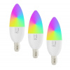 IMMAX IMMAX NEO LITE SMART sada 3x žárovka LED E14 6W RGB+CCT, stmívatelná, Wi-Fi, Beacon, DO, TUYA