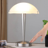 Lindby Stolná lampa Viola dotykový vypínač matný nikel - 9620813