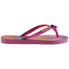 Havaianas Hav. Kids Slim Glitter Trendy Pink Flip Flops Unisex Pink Lemonade I 1/2