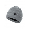 PitBull West Coast - zimní pletená čepice SMALL LOGO šedá velikost: one size