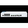QNAP riadený switch QSW-M408-2C (12portov: 8x Gigabit port + 4x 10G SFP+ /2x 10GbE kombo porty) (QSW-M408-2C)