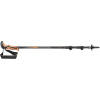 Trekingové palice Leki, Khumbu AS, dark anthracite-orange-black, 110 - 145 cm (4028173262625)