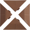 ARTPLAST Roh_4ks Combi hnedá 200x200x270xH48 mm