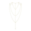Bijoux Indiscrets Magnifique Back & Cleavage Chain 0266 Zlatá