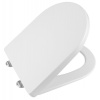 Sapho TURKU WC sedátko, Soft Close, Easy Take, biela PCS104