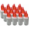 Svietnik, lampáš - CORTINA LED sviečka na hrob s batériami 12 ks. (Svietnik, lampáš - CORTINA LED sviečka na hrob s batériami 12 ks.)