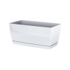 Prosperplast Plastový truhlík Coubi Case s miskou biela 39 cm 39 cm