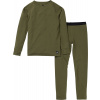 Detská funkčná bielizeň Burton Kids' Lightweight Base Layer Set - forest moss 116-122