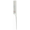 Y.S. PARK GT11 tupírovací hrebeň s pravítkom biely - 220 mm