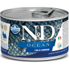 N&D GF DOG OCEAN Adult Codfish & Pumpkin Mini 140 g