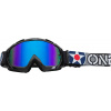 MX okuliare Oneal B-10 Warhawk Iridium black/grey