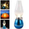TRAVELER 1458 Nabíjateľný LED lampáš 0,4W, 20x7 cm, modrý