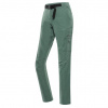 Nohavice dámske dlhé ALPINE PRE CORBA softshellové zelené 40