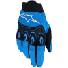 rukavice FULL BORE V2, ALPINESTARS (modrá/černá, vel. 2XL)