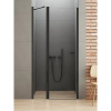 New Trendy D-0243A-WK NEW SOLEO BLACK jednokrídlové sprchové dvere 110 cm, vzpera 110 x 195 cm čierna