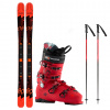 ROSSIGNOL Lyže Experience 80 CI xpress + Lyžiarky Alltrack Pro 100 bordeaux + Palice Tactic blk/red