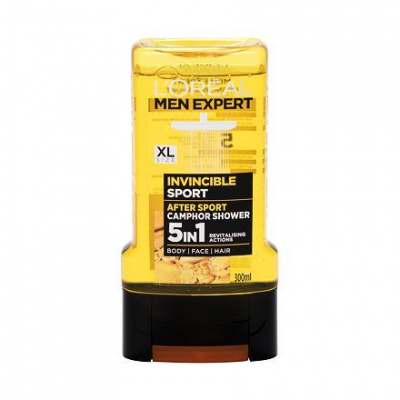 L'Oréal Paris Men Expert Invincible Sport 5 in 1 revitalizující sprchový gel 300 ml pro muže